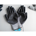 Hppe Shell PU Coated Cut-Resistance Safety Work Glove (H3101)